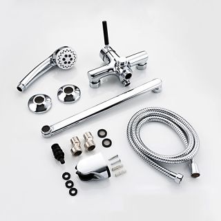 Смеситель для ванны и душа Frap F2244 хром